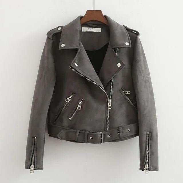 New Autumn Faux Leather Jacket