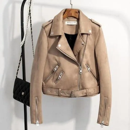 New Autumn Faux Leather Jacket