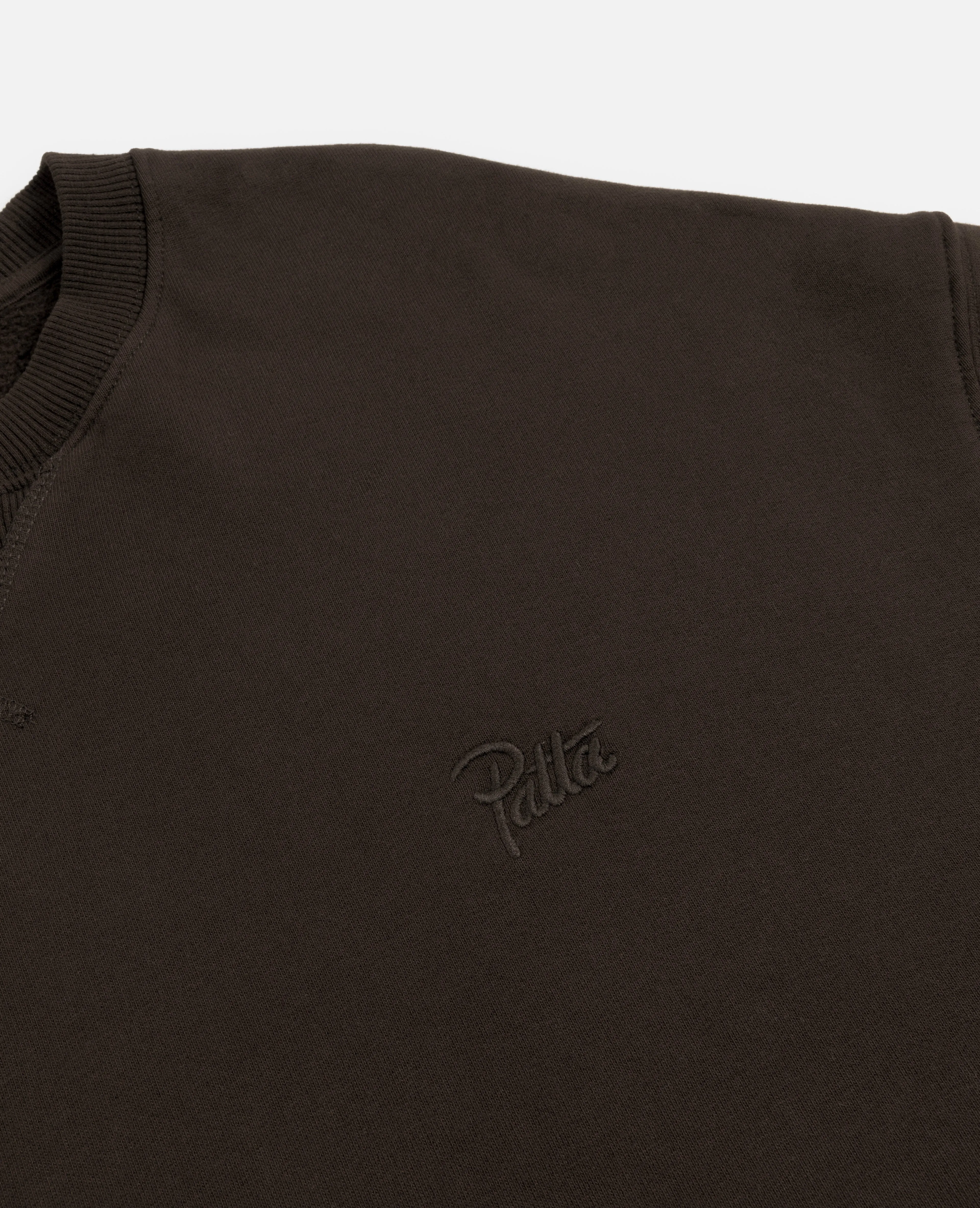 Patta Basic Pigment Dye Pocket Crewneck Sweater (Delicioso)