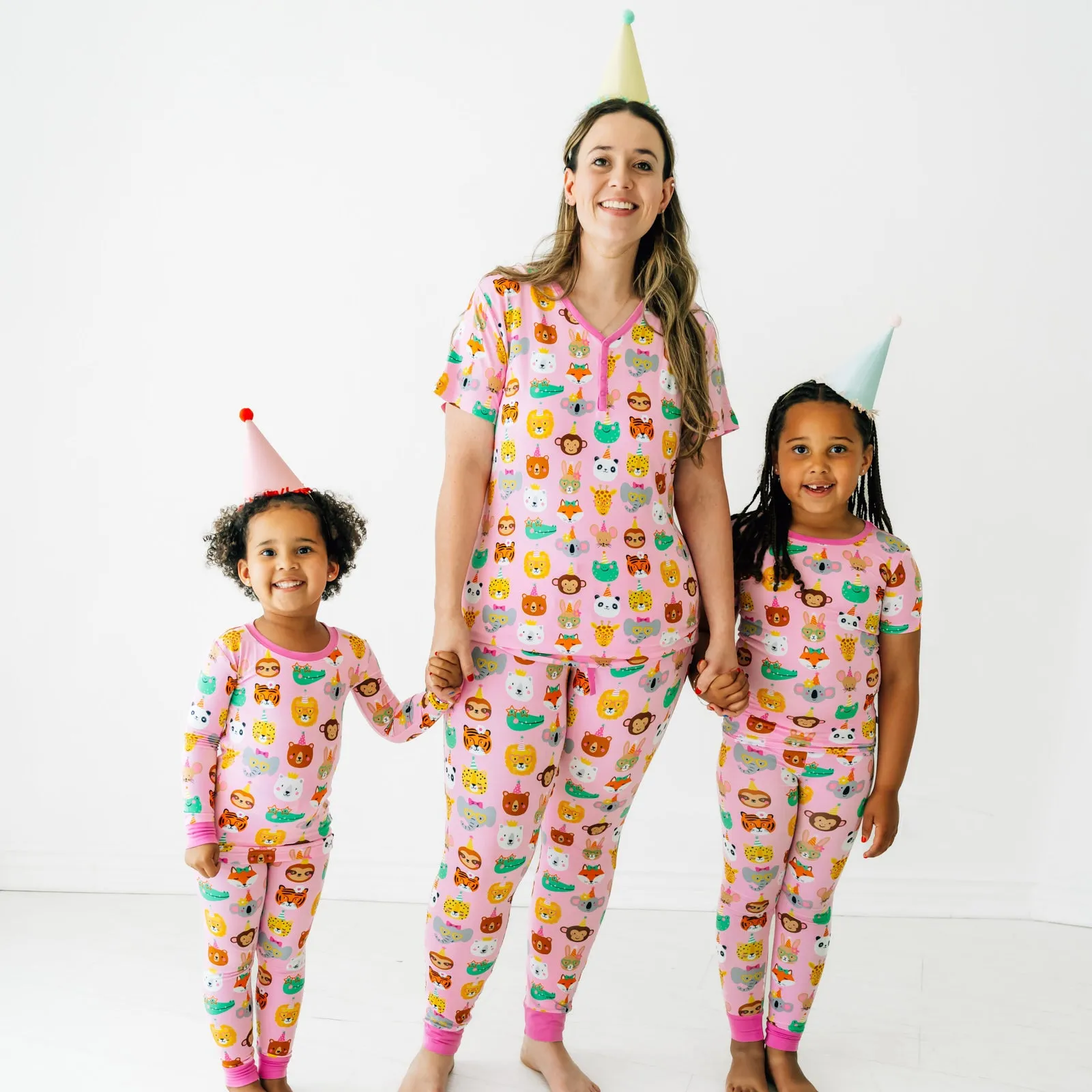 Pink Party Pals Two-Piece Pajama Set