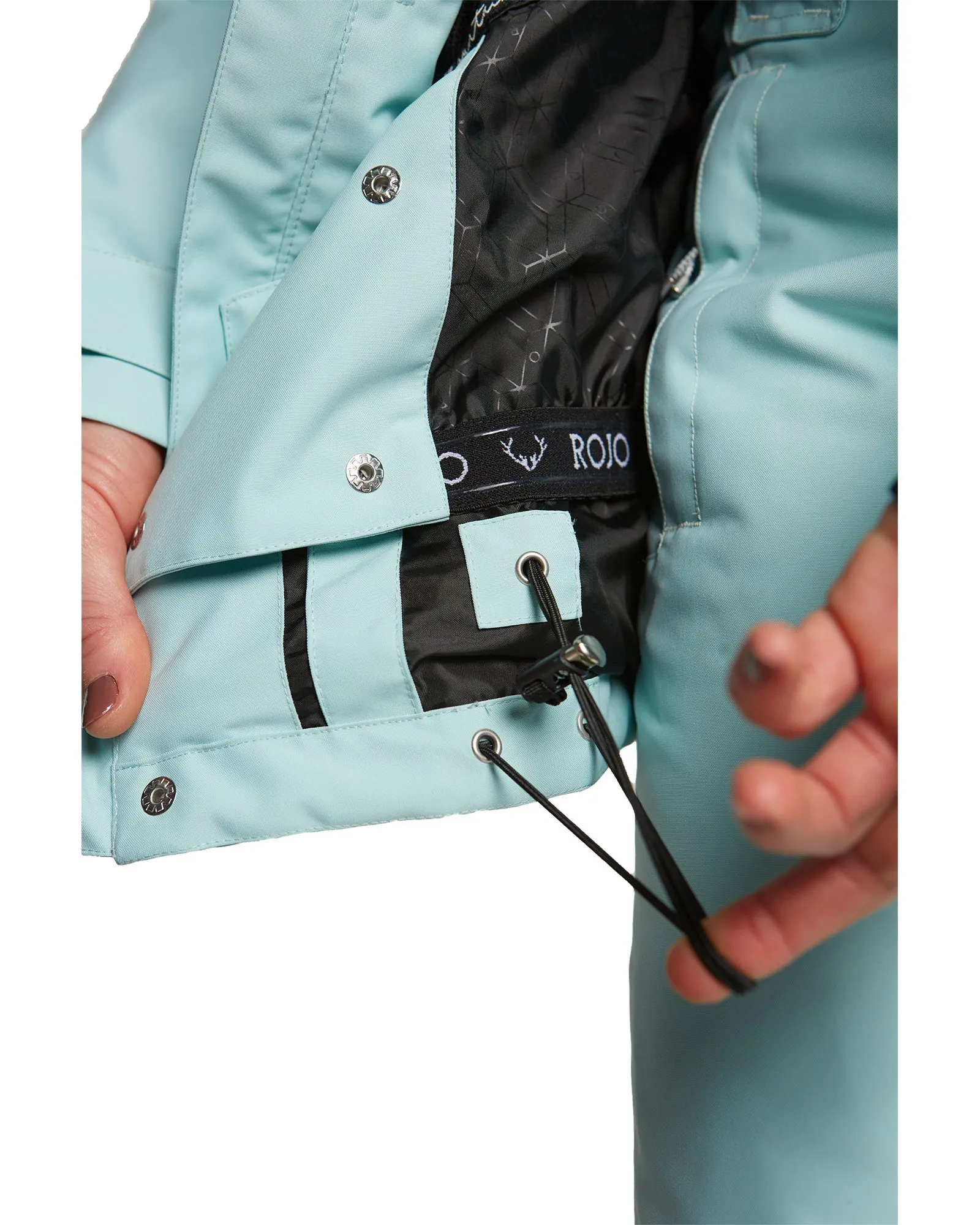 PLUS SIZE - ASTER JACKET 2.0 - PASTEL TURQUOISE