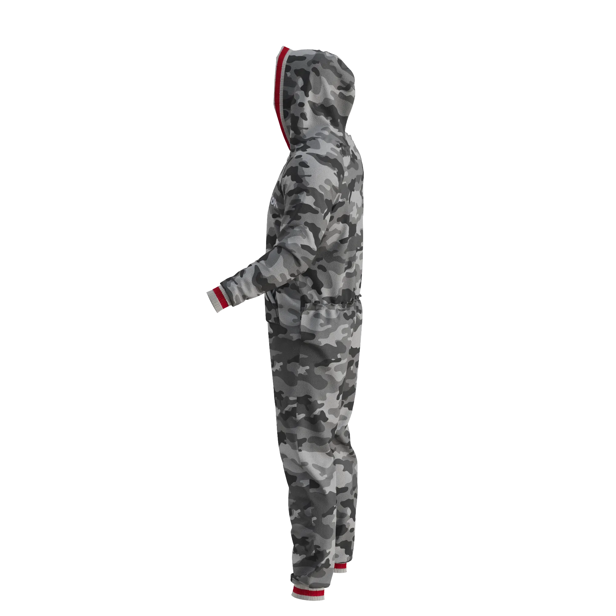 Pook Onesie - Camo Grey (Adult Unisex)