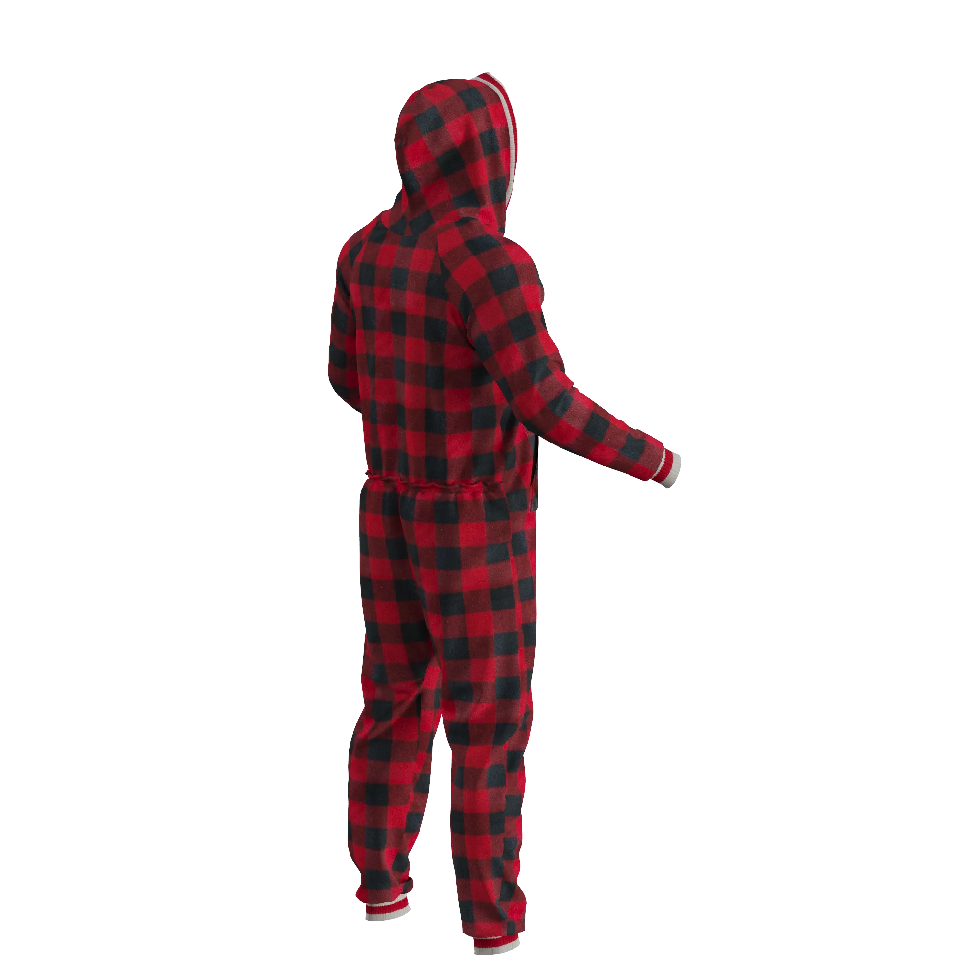 Pook Onesie - Red (Adult Unisex)