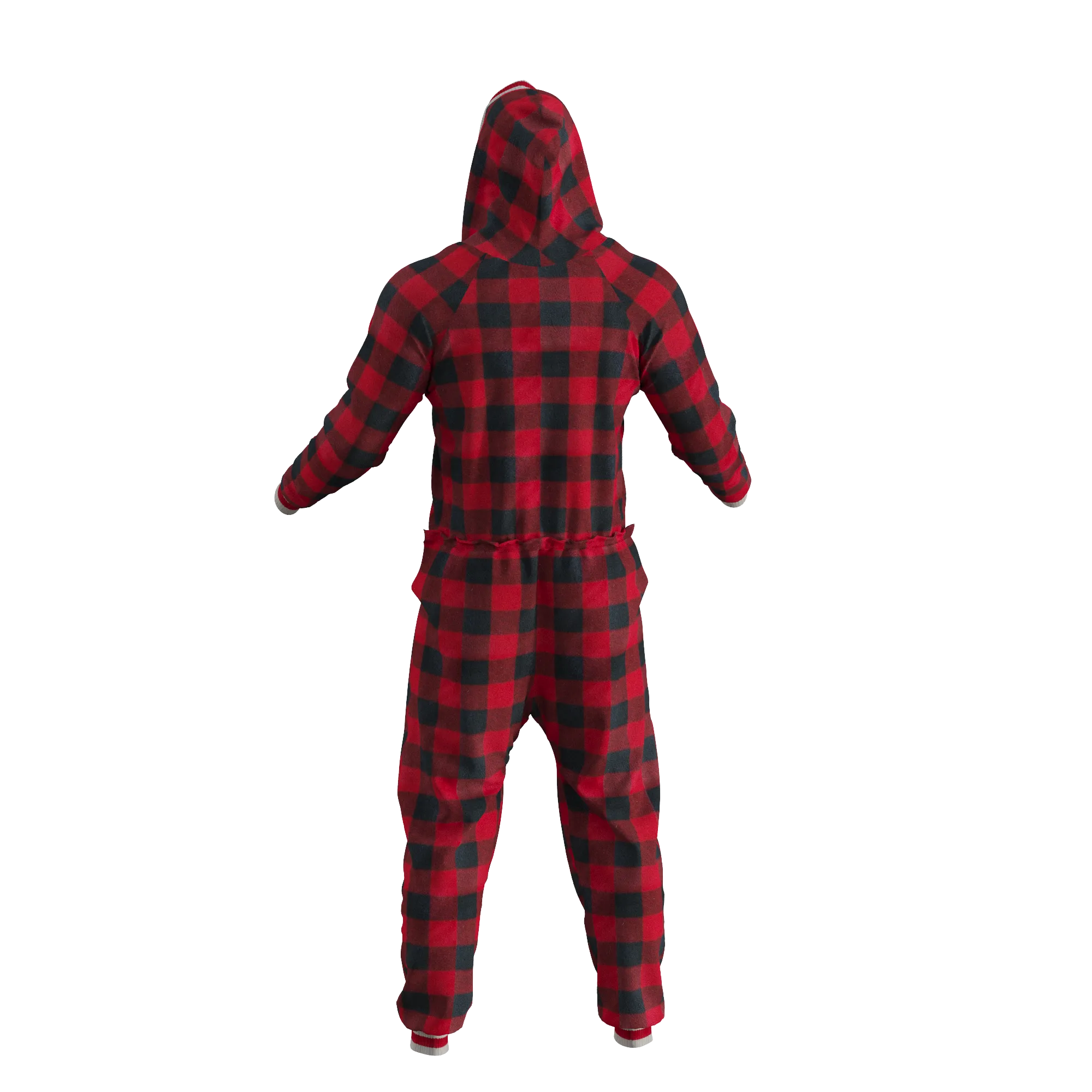 Pook Onesie - Red (Adult Unisex)