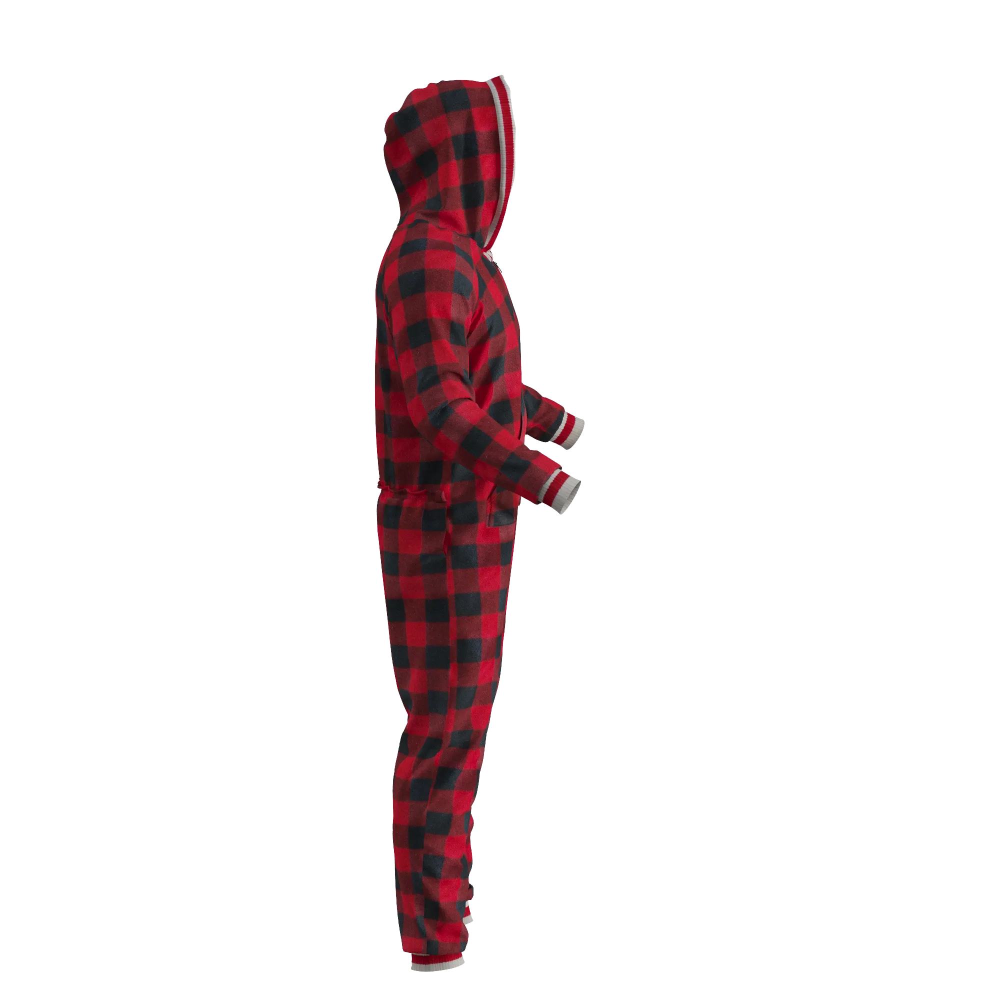 Pook Onesie - Red (Adult Unisex)