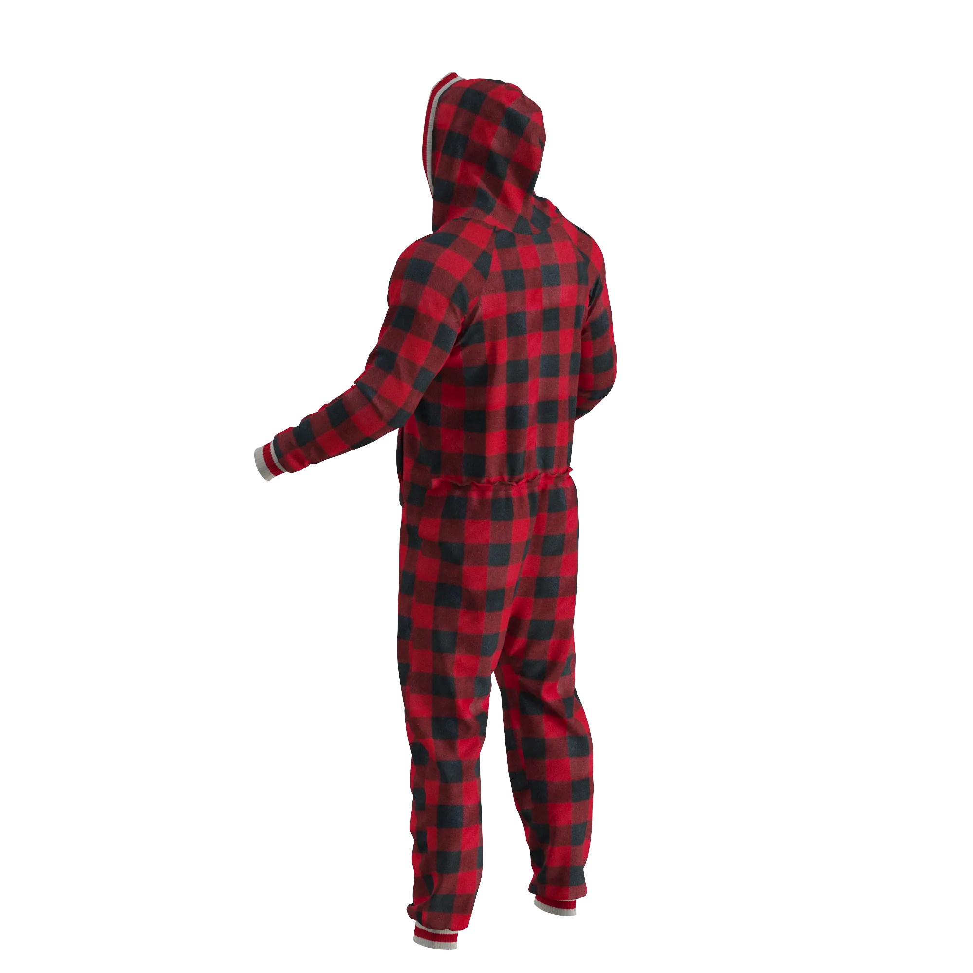 Pook Onesie - Red (Adult Unisex)