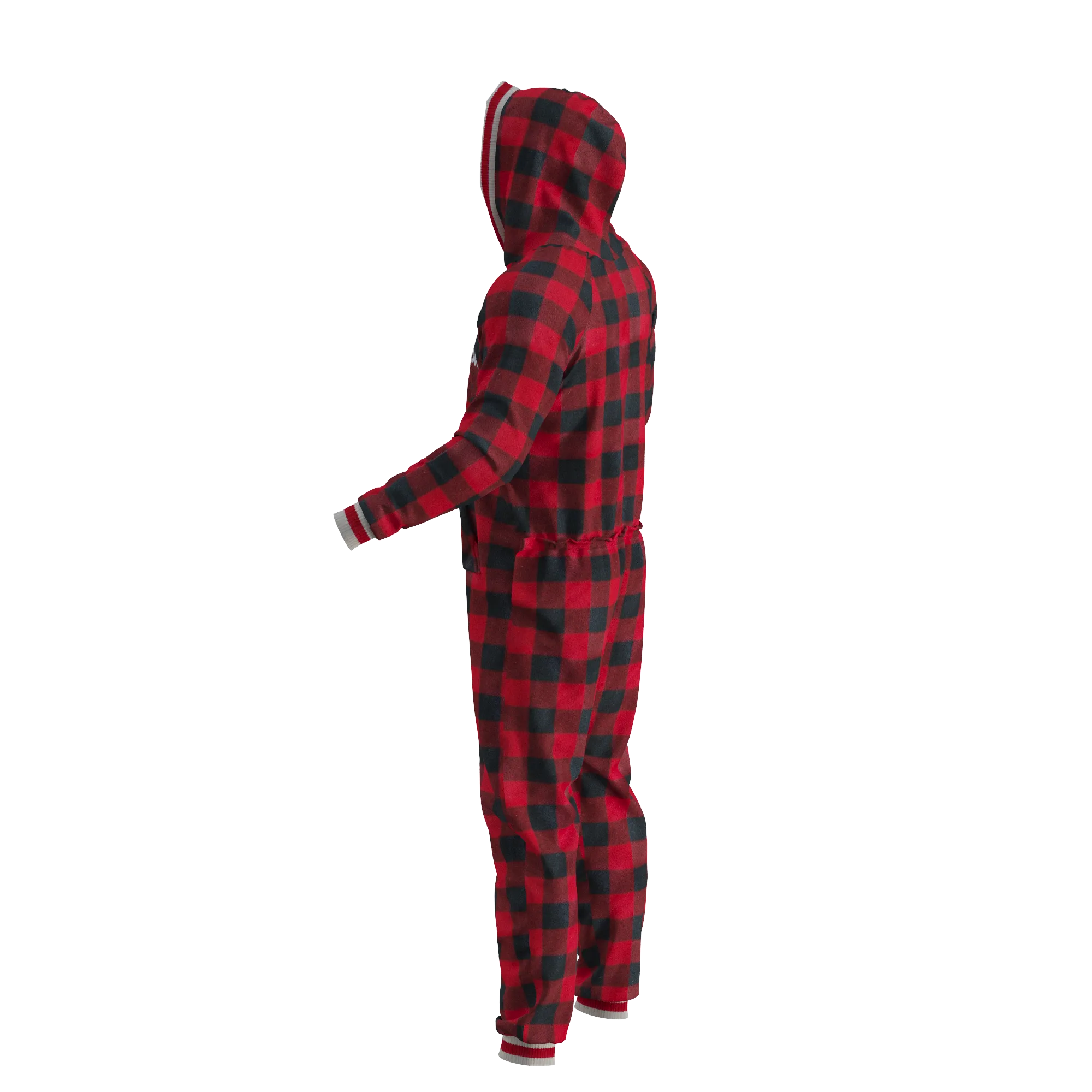 Pook Onesie - Red (Adult Unisex)