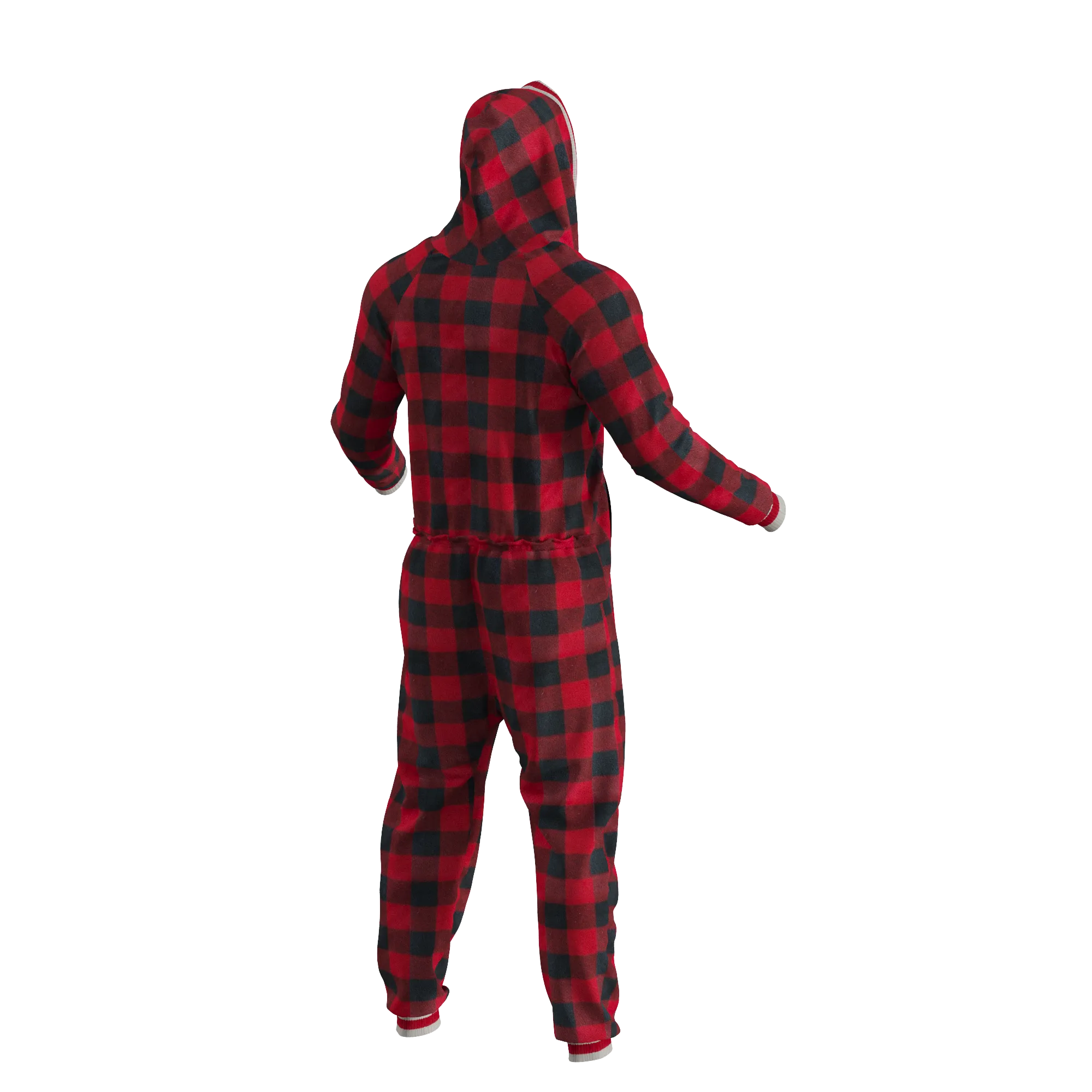 Pook Onesie - Red (Adult Unisex)