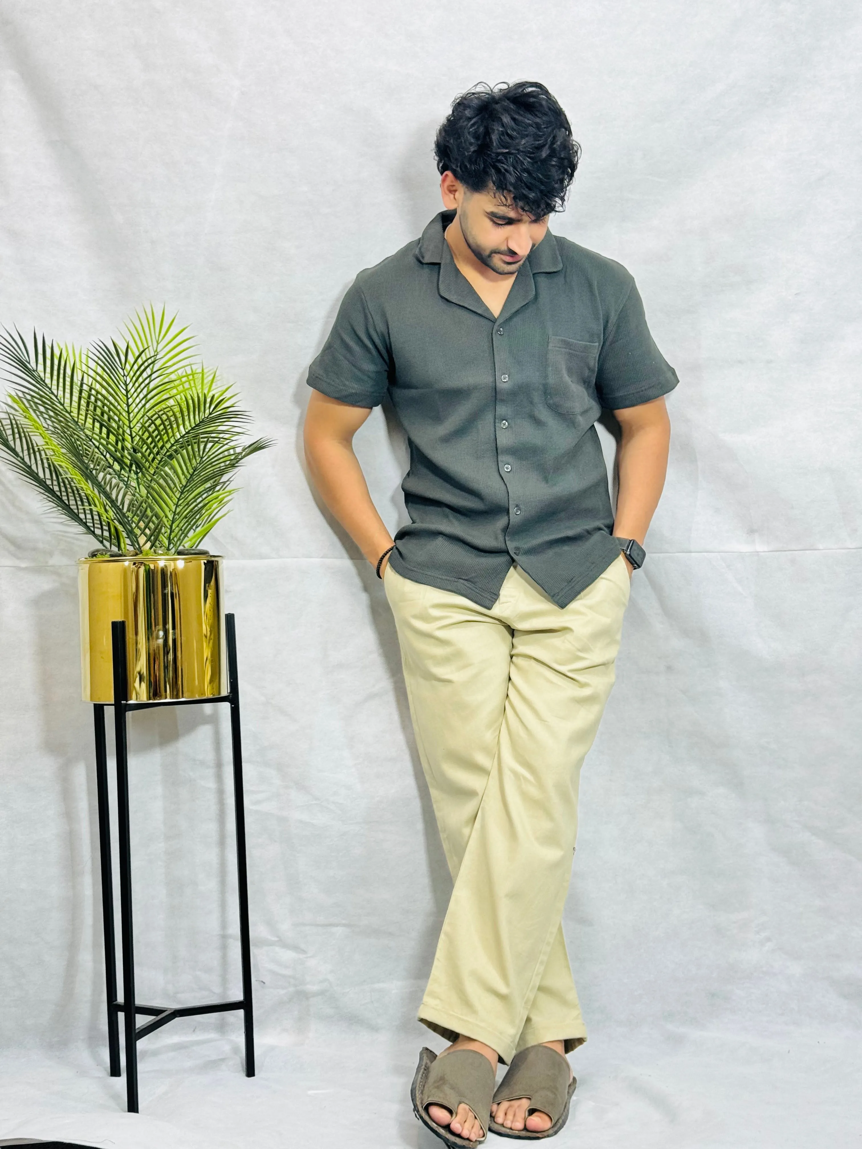 PREMIUM DRAWSTRING LINEN TROUSER