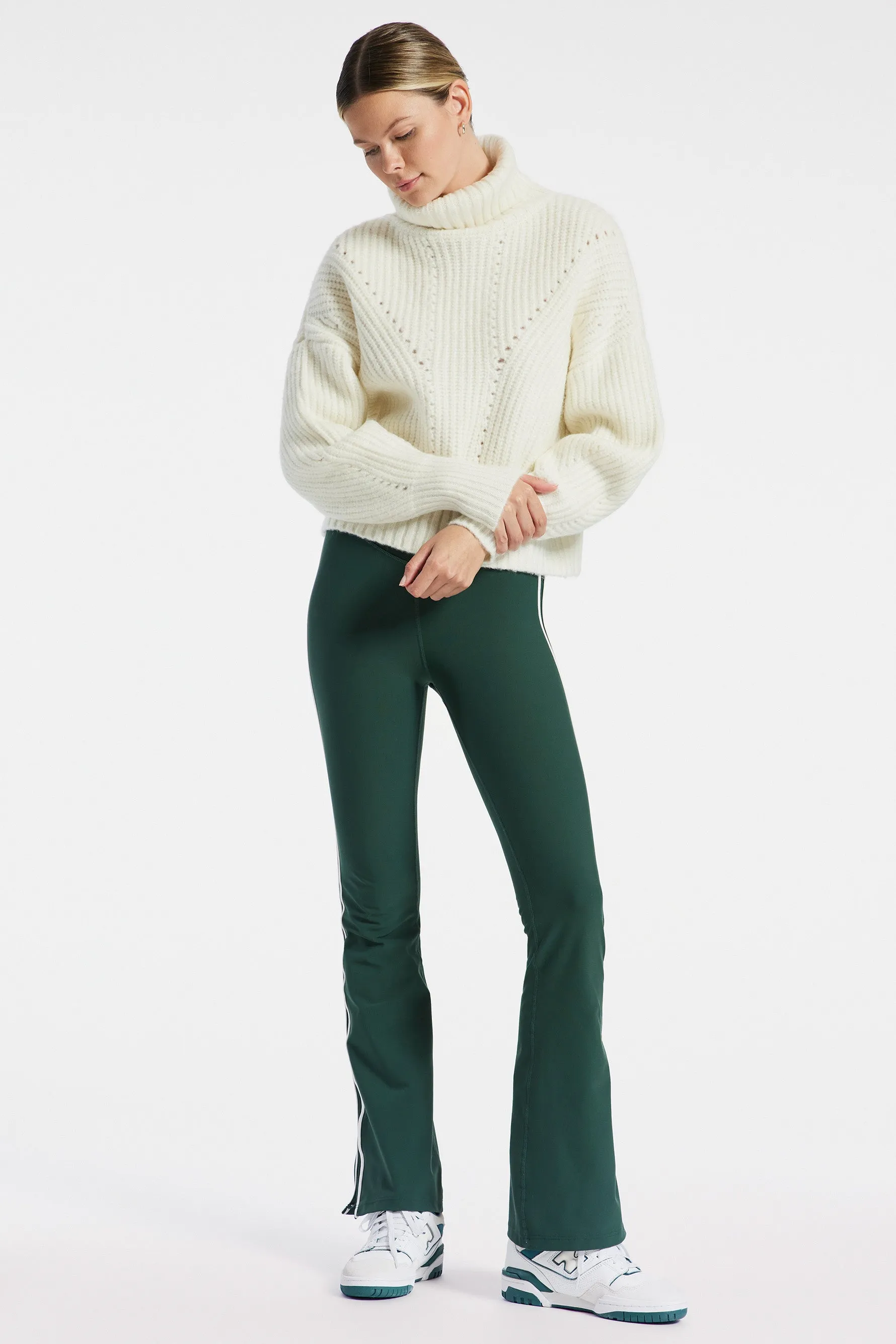 Rogan Cropped Knit - Egret