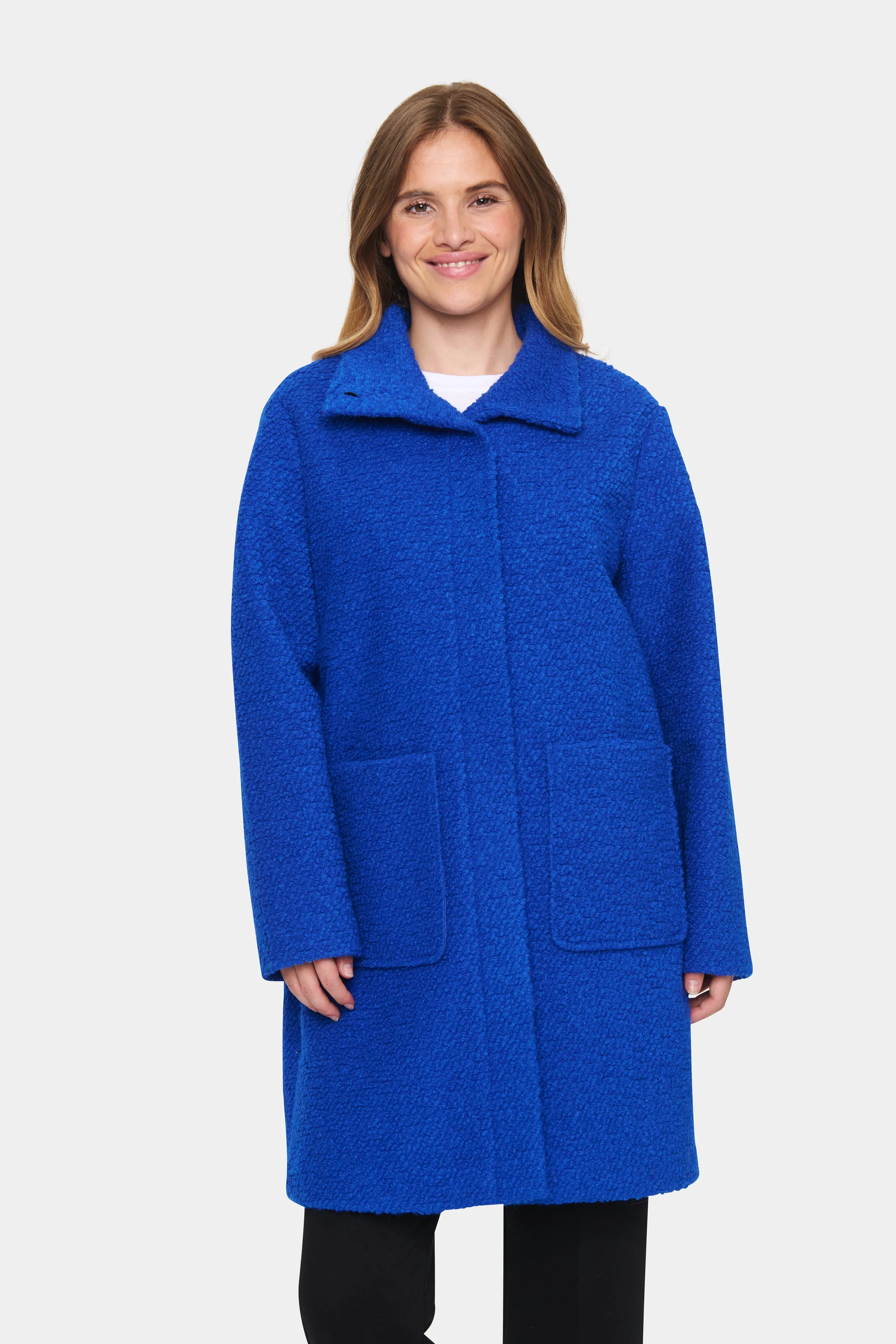 Saint Tropez Ferddy Coat in Surf Blue