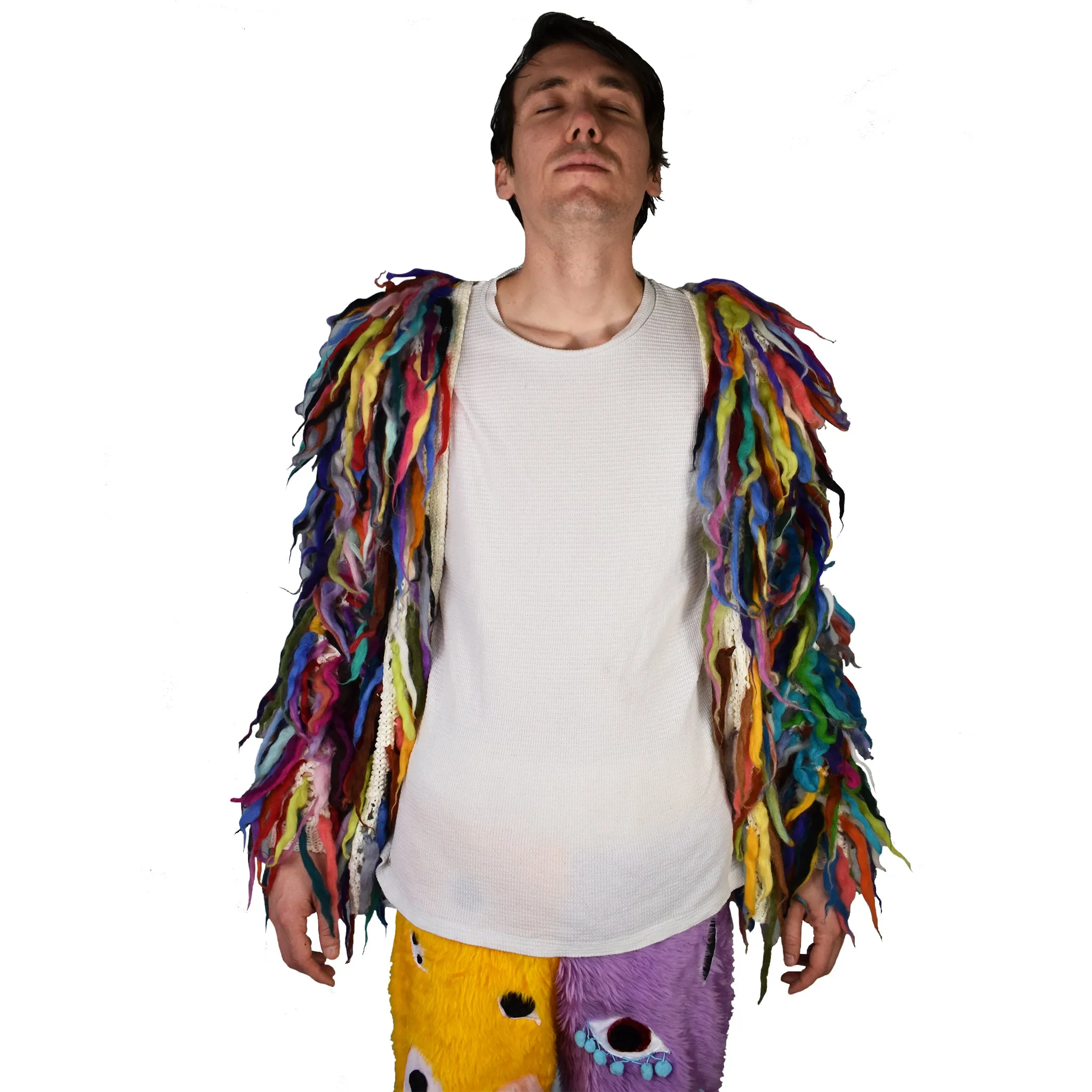 Shaggin Shaggy Rainbow Jacket