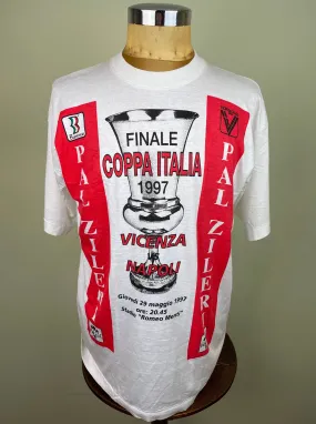 T-Shirt | 1997 | Vicenza vs Napoli | Coppa Italia Final | Official T-Shirt