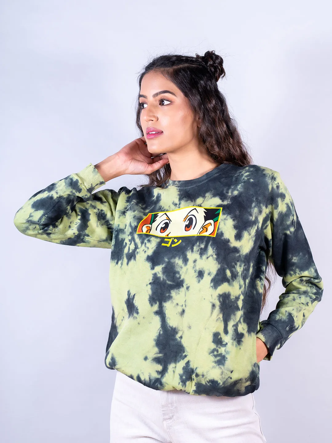 Tie-Dye Printed Sweatshirt