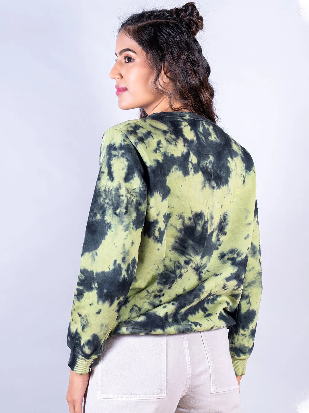 Tie-Dye Printed Sweatshirt