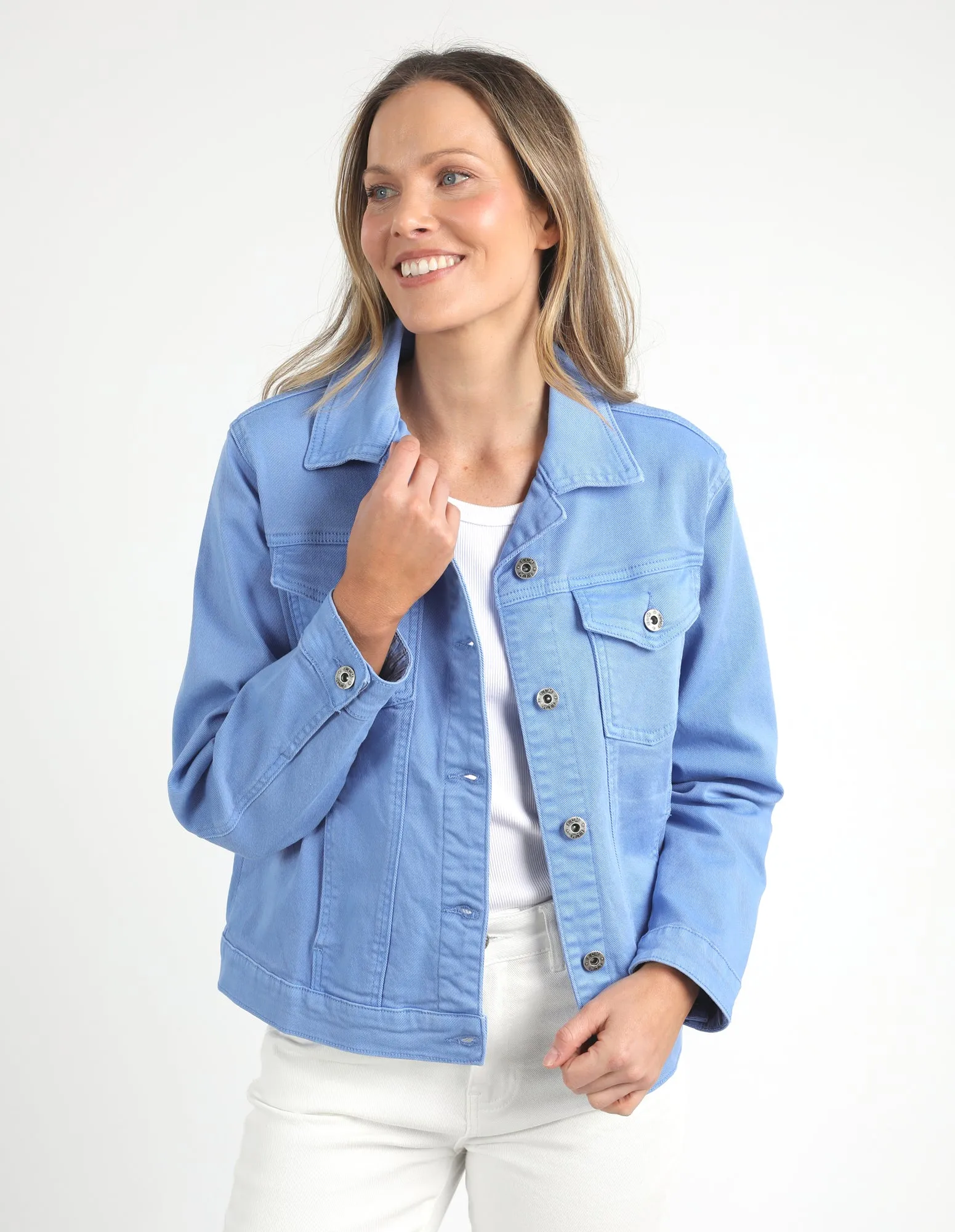 Tilly Jacket Cerulean Blue