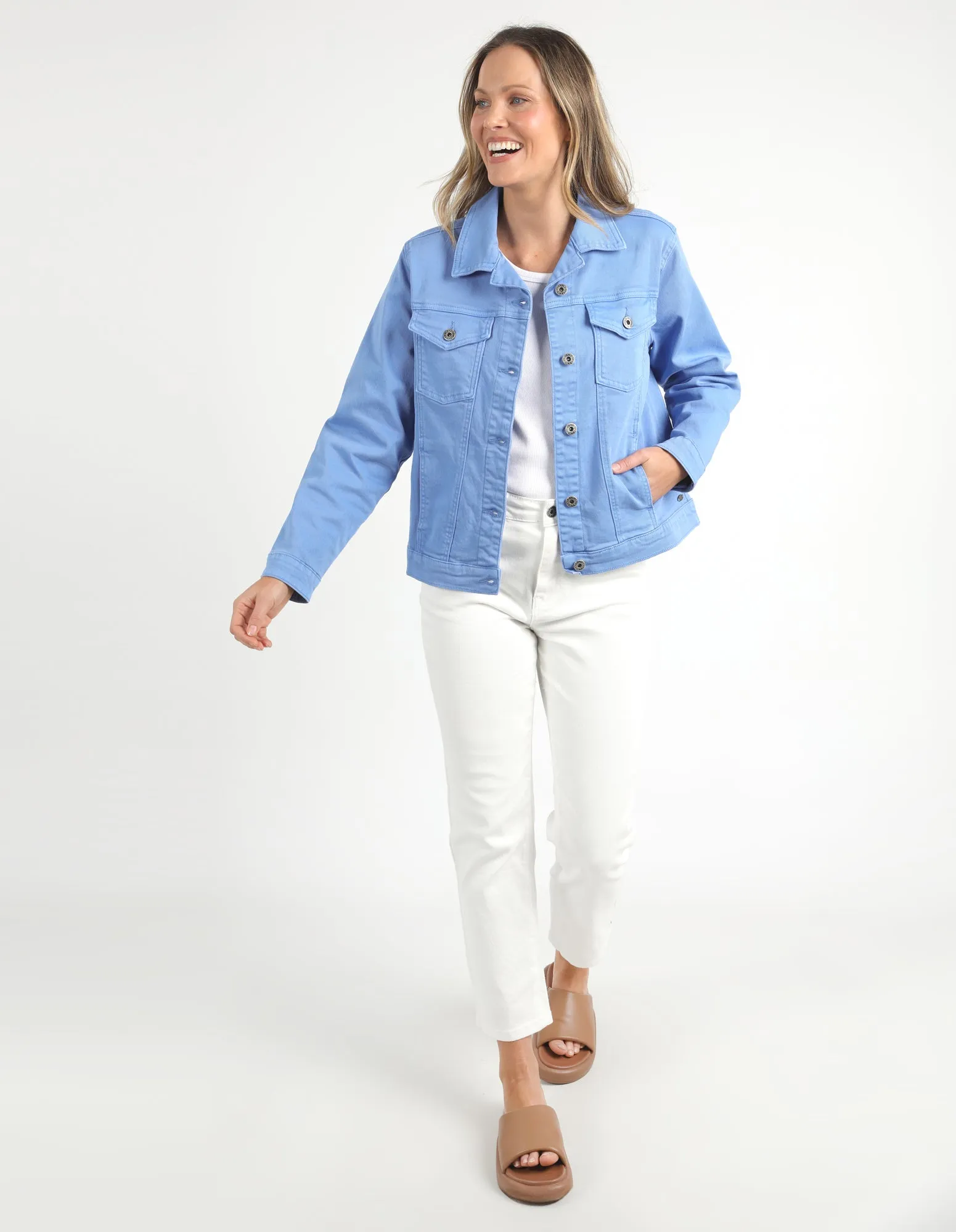 Tilly Jacket Cerulean Blue