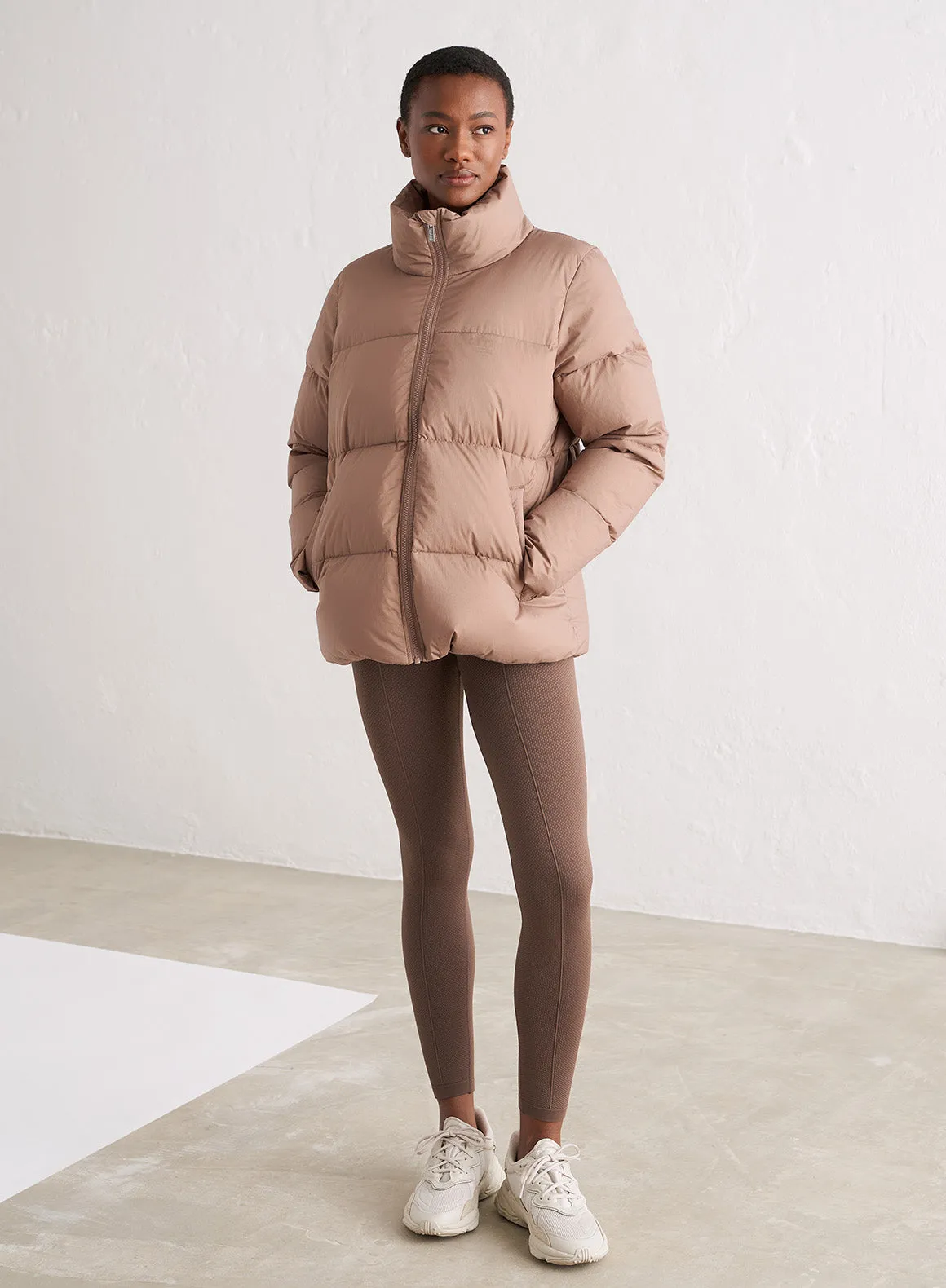 Toffee Puffer Jacket