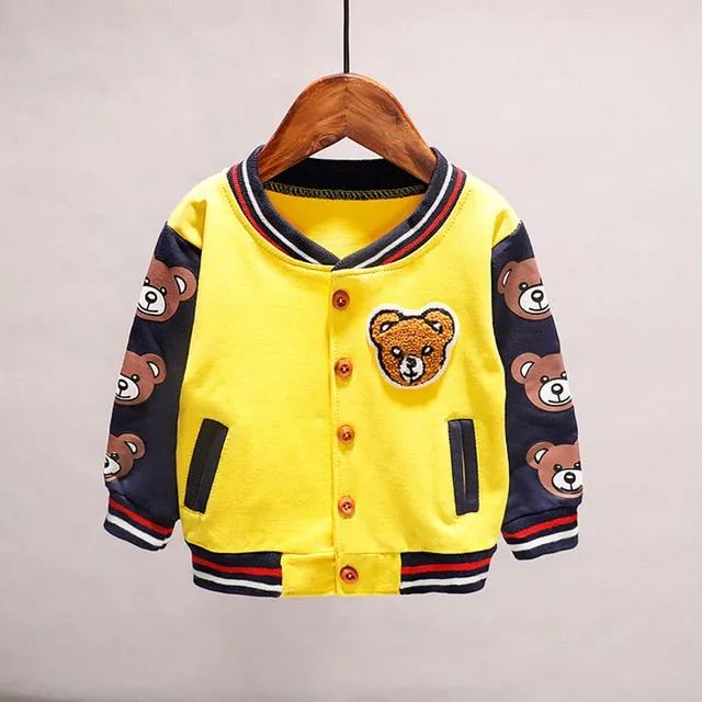 Too Cool For School Bear Jacket