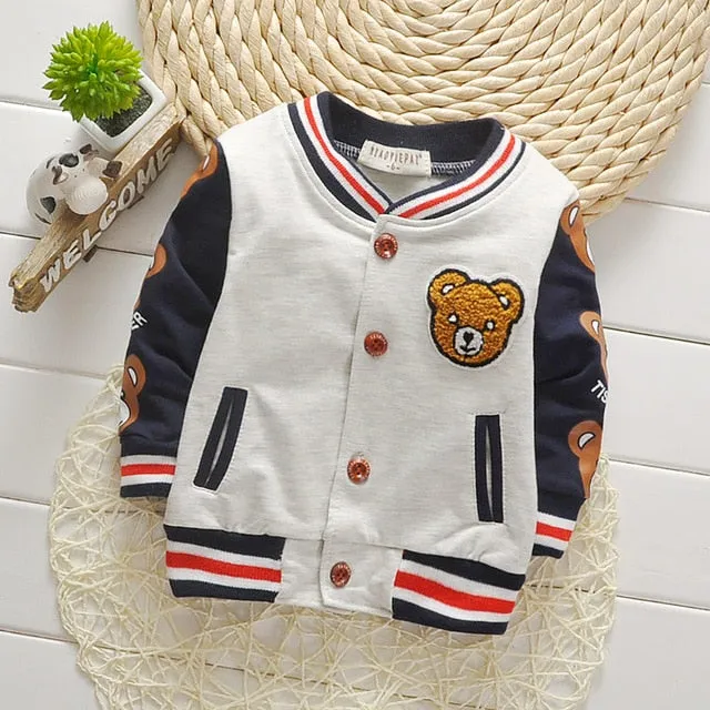 Too Cool For School Bear Jacket