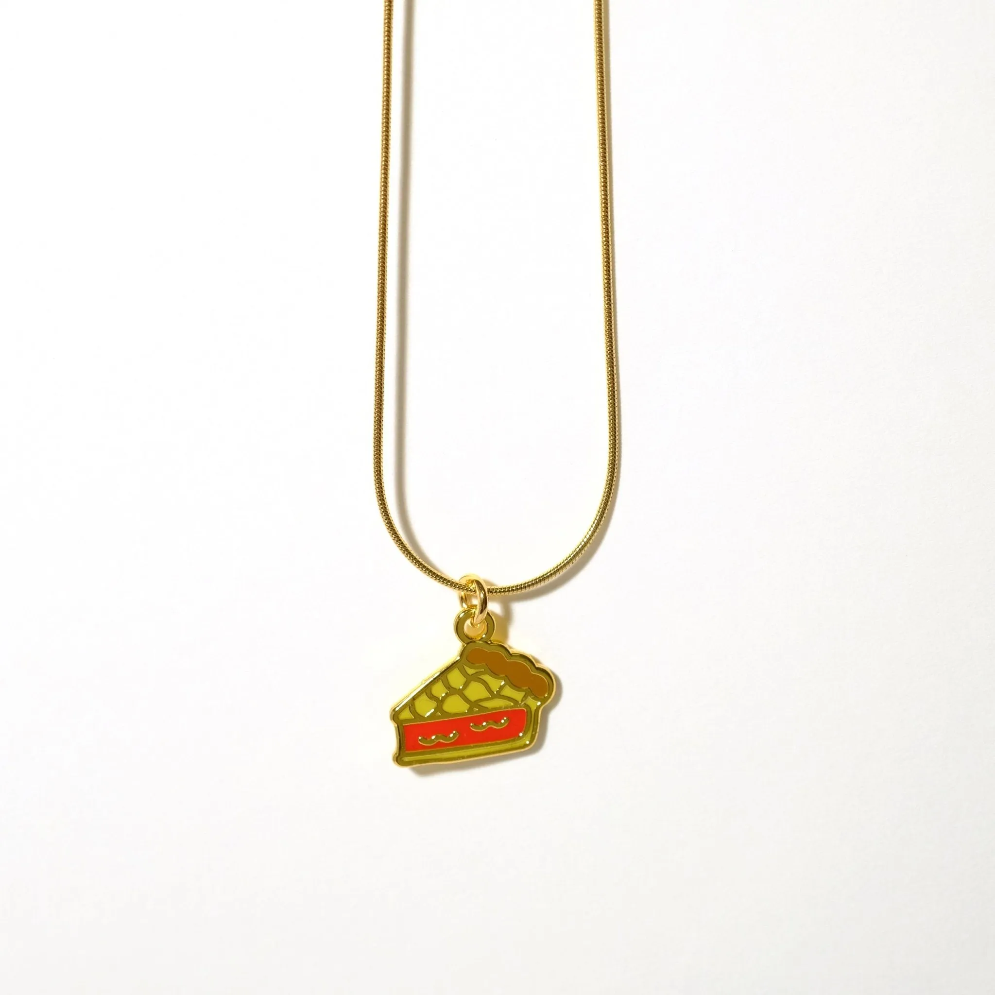 Twin Peaks cherry pie necklace