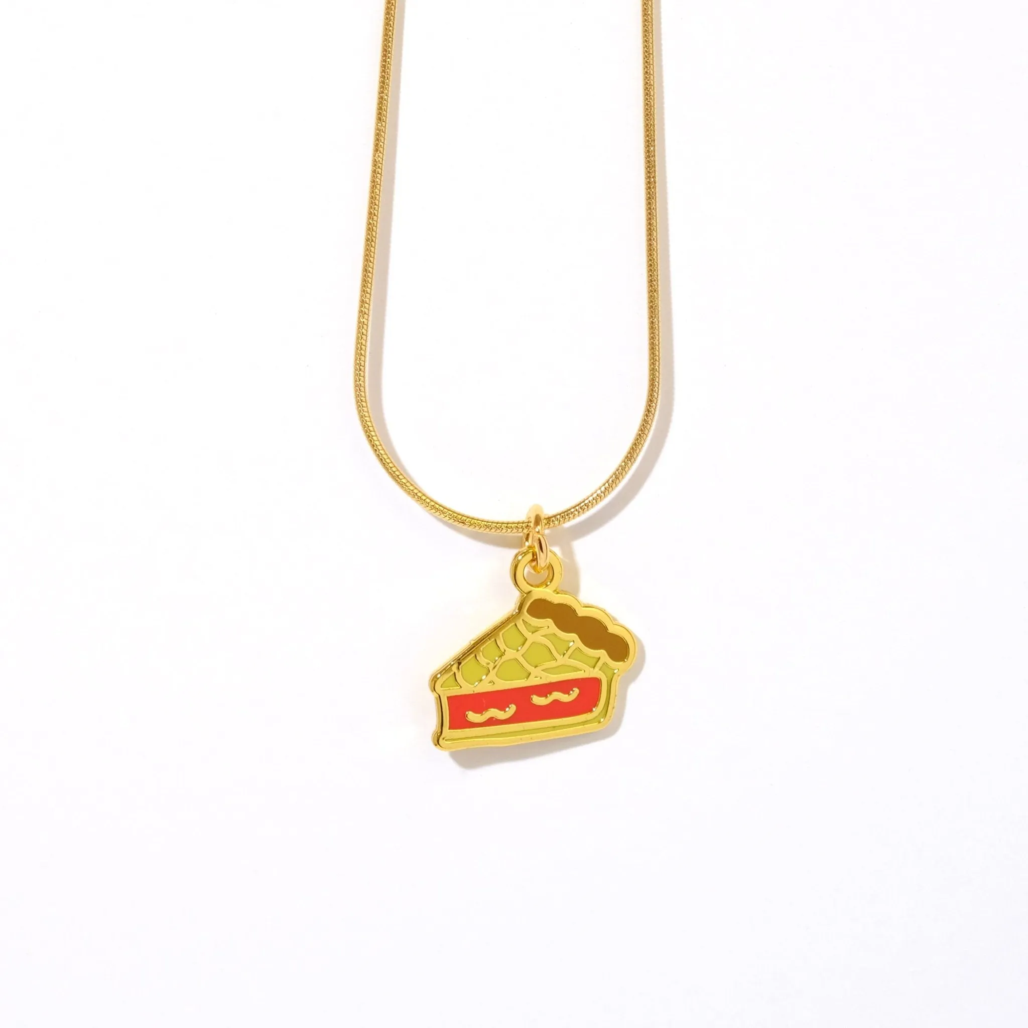 Twin Peaks cherry pie necklace