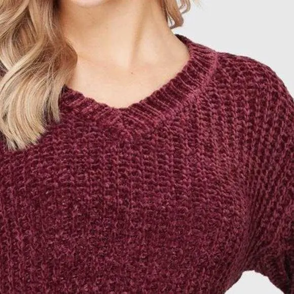 Ultra Soft Sweater Burgundy