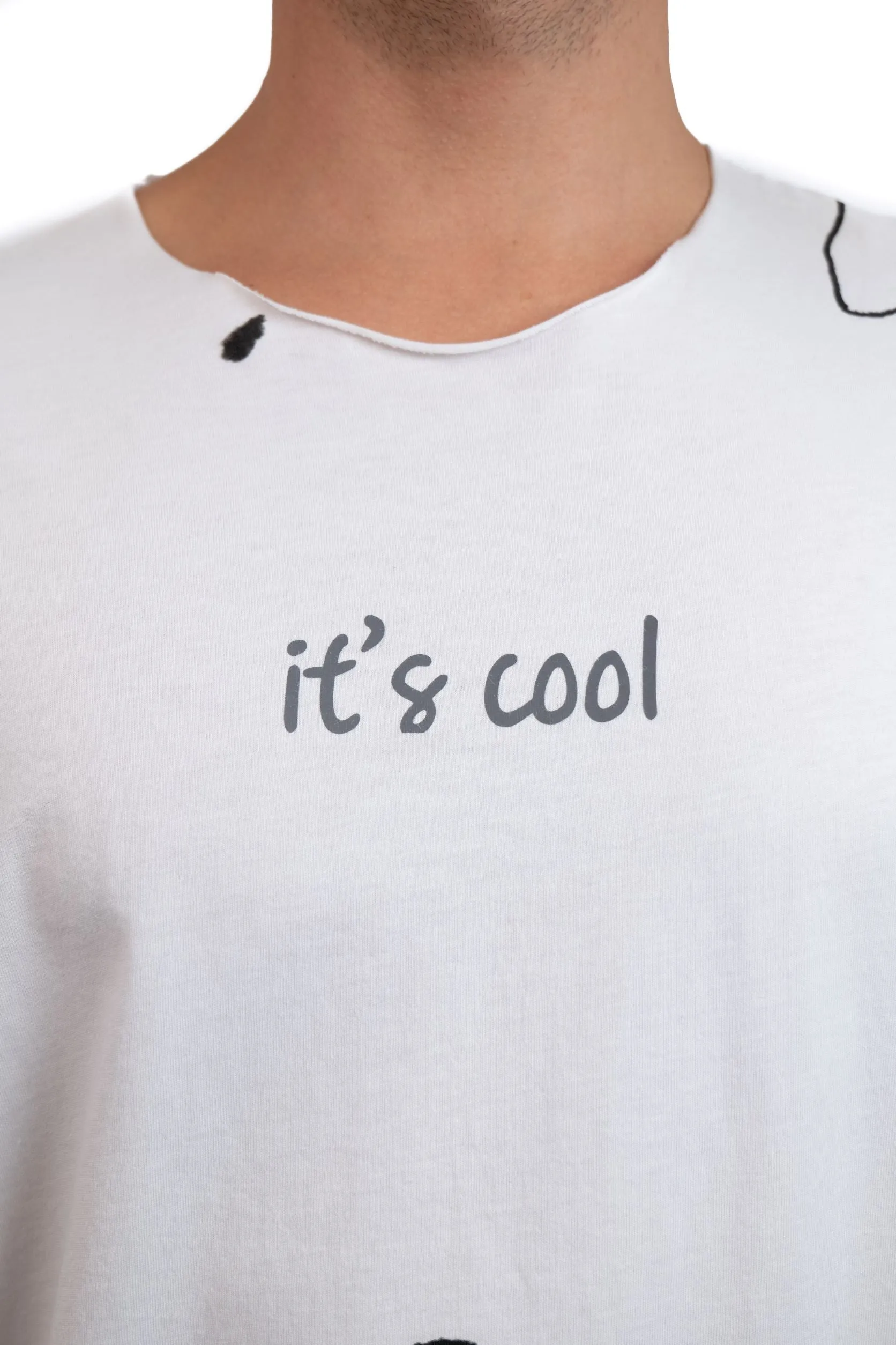 Unique white T-shirt, Isn`t that cool? | T4