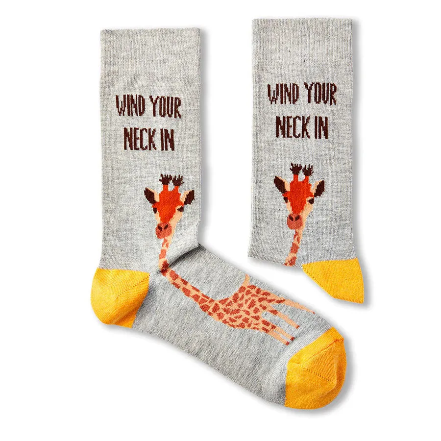 Unisex Wind Your Neck In Socks