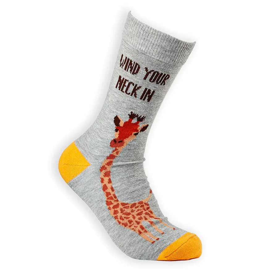 Unisex Wind Your Neck In Socks