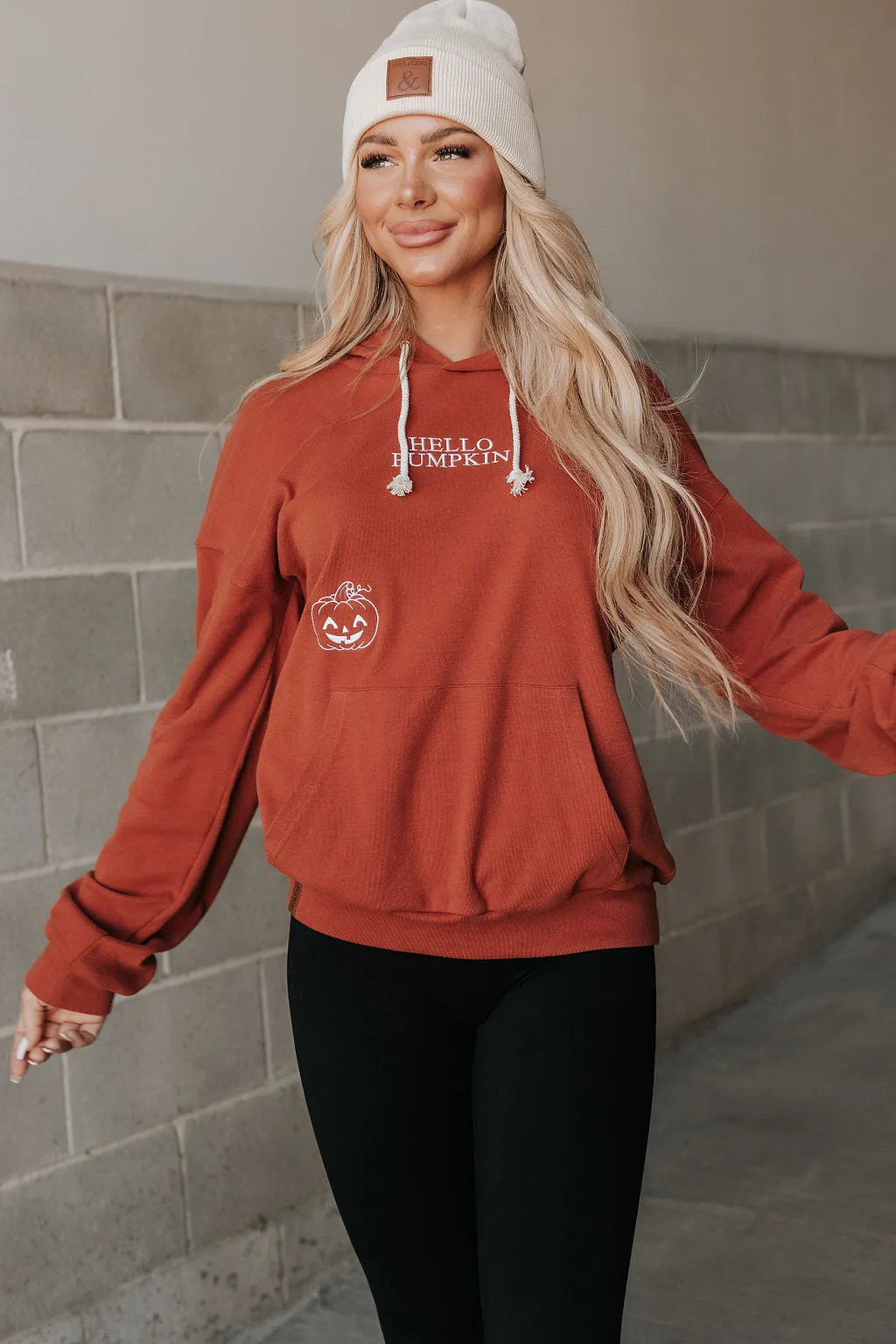 University Hoodie - Hello Pumpkin