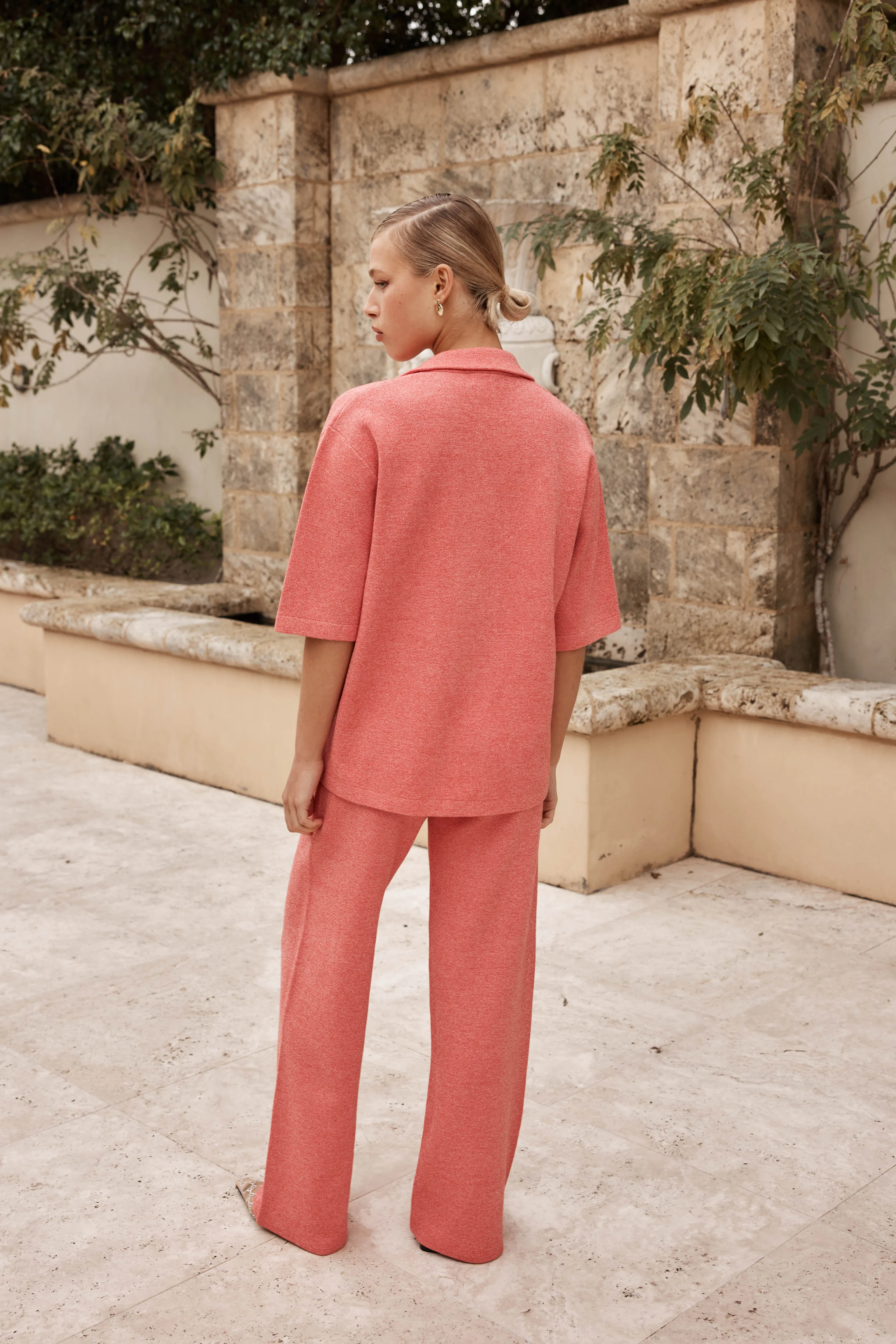 Viola Knit Pant (Pink)