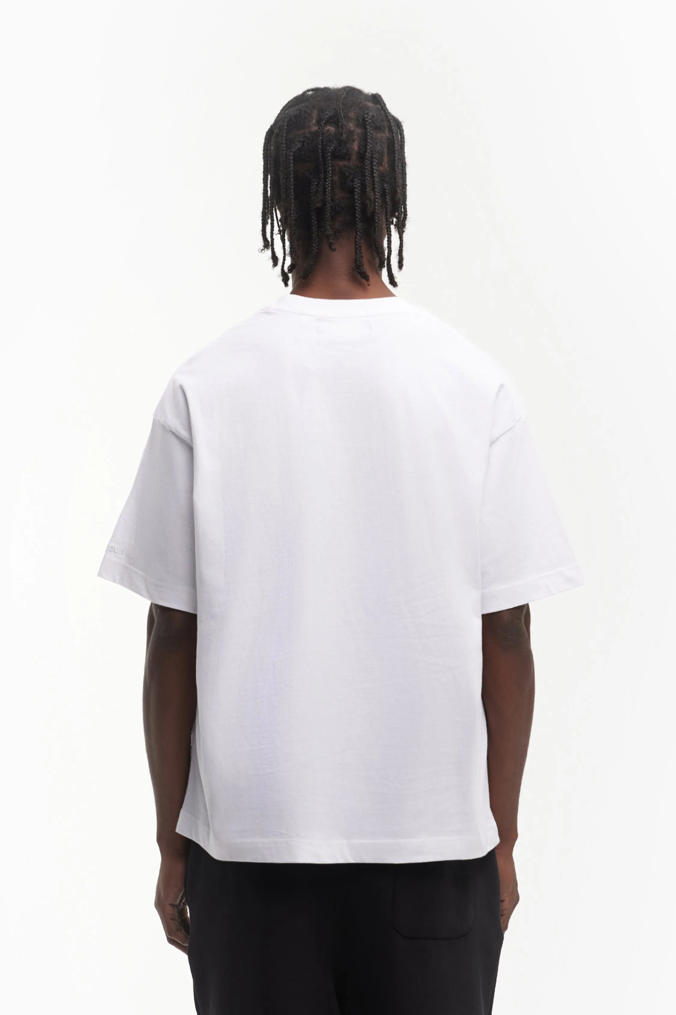 WHITE OVERZISED T-SHIRT